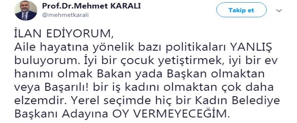 İstifa Getiren Tweet