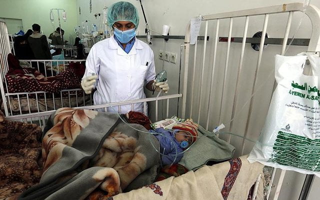 Yemen’de yarım milyon kolera vakası