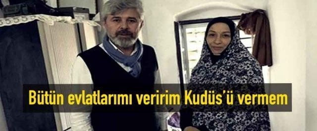 MESCID-I AKSA’NIN ONURLU NÖBETÇİSİ: BÜTÜN EVLATLARIMI VERİRİM KUDÜS’Ü VERMEM