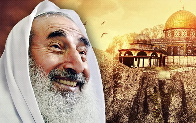 13 yıl önce İsrail füzelerinin hedefi olan şehit şeyh Ahmed Yasin unutulmadı