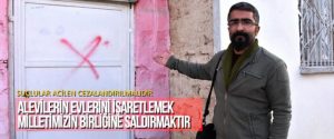 Alevilerin Evlerini İşaretlemek Milletimizin Birliğine Saldırmaktır