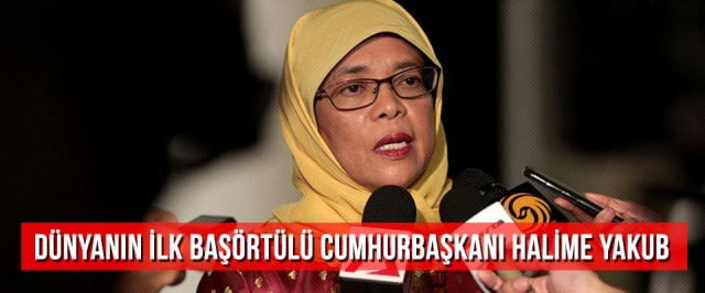 Dünyanın ilk başörtülü Cumhurbaşkanı Halime Yakub