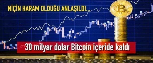 30 milyar dolar Bitcoin içeride kaldı