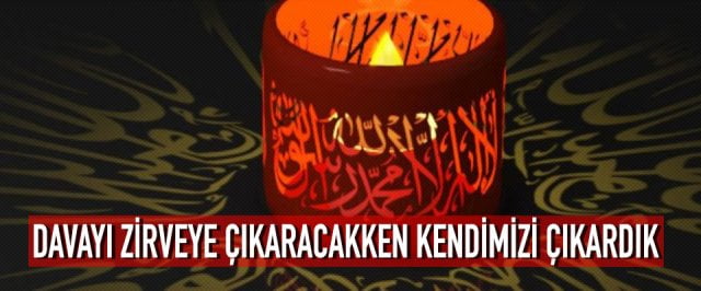 DAVAYI ZİRVEYE ÇIKARACAKKEN KENDİMİZİ ÇIKARDIK