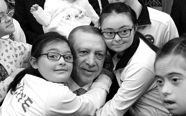 Erdoğan’dan Down Sendromlu çocuklara özel ilgi