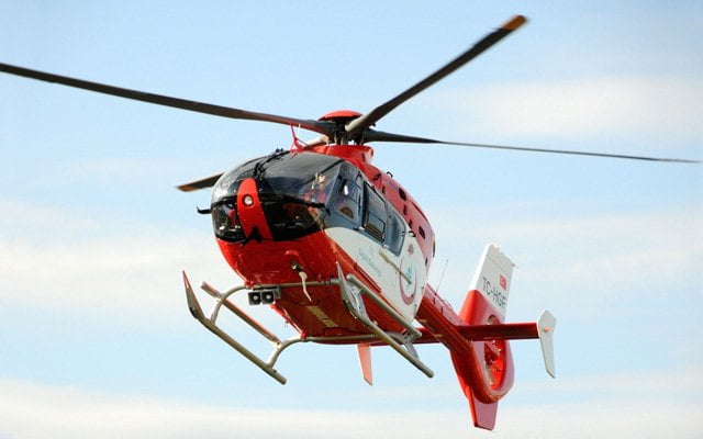 Türkiye “helikopter ambulans” kullanan ülkeler arasında 10. sırada