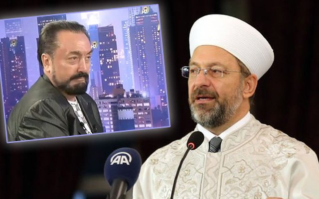 Ali Erbaş – Adnan Oktar tartışması