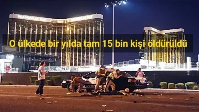 ABD’de 2017’de Silah Şiddetinden Ölenlerin Sayısı Rekor Düzeyde