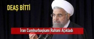 İran Cumhurbaşkanı Ruhani: IŞİD bitti