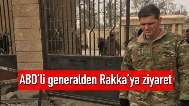 CENCTOM komutanı Votel, Rakka’da PYD’lileri ziyaret etti