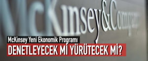 McKinsey Yeni Ekonomik Programı denetleyecek mi yürütecek mi?