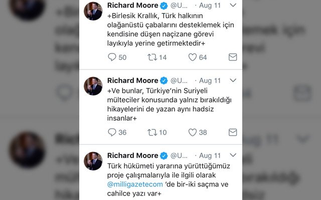 Efelenme İngiliz elçisi