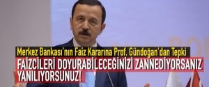 Faizcileri doyurabileceğinizi zannediyorsanız yanılıyorsunuz!