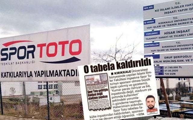 SPORTOTO PARASIYLA İSLAMÎ İLİMLER FAKÜLTESİ KURULABİLİR Mİ?