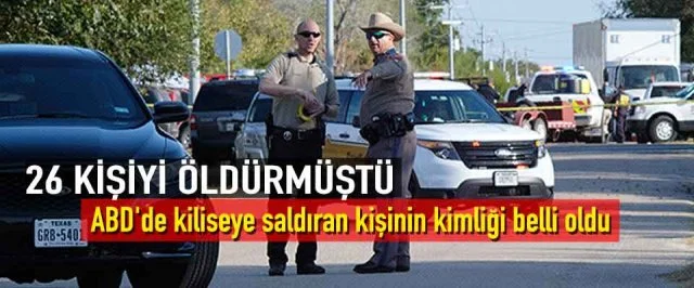 ABD’de kiliseye saldıran kişinin kimliği belli oldu