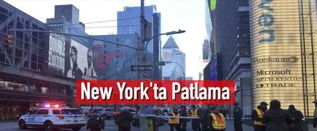 New York’ta patlama