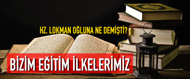 BİZİM EĞİTİM İLKELERİMİZ