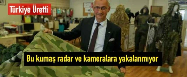 Türk mühendislerin’gizlenme kumaşı’ dünyaya açılacak