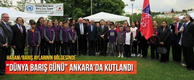 “Dünya Barış Günü” Ankara’da kutlandı