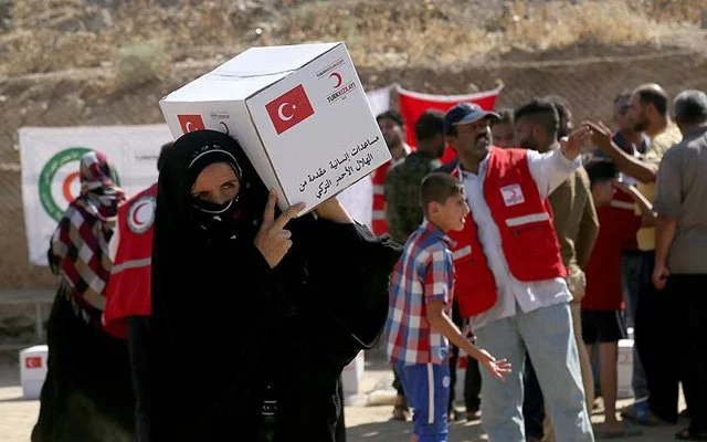 Suriye insani yardımların odağında