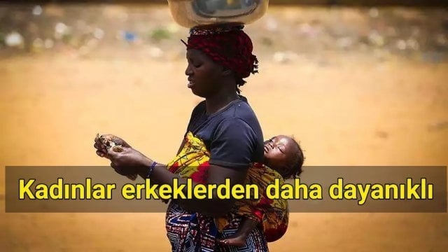 Kadınlar erkeklerden daha dayanıklı