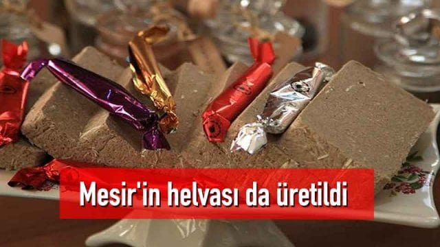 Helvası da üretildi