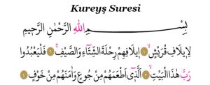 Kureyş Suresi Gönül Okumalarım – II