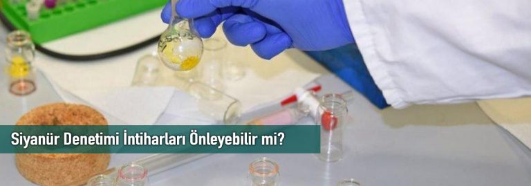 Siyanür Denetimi İntiharları Önleyebilir mi?