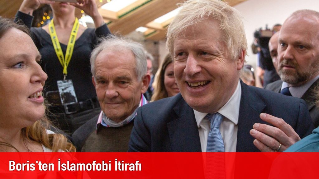 Boris’ten İslamofobi İtirafı