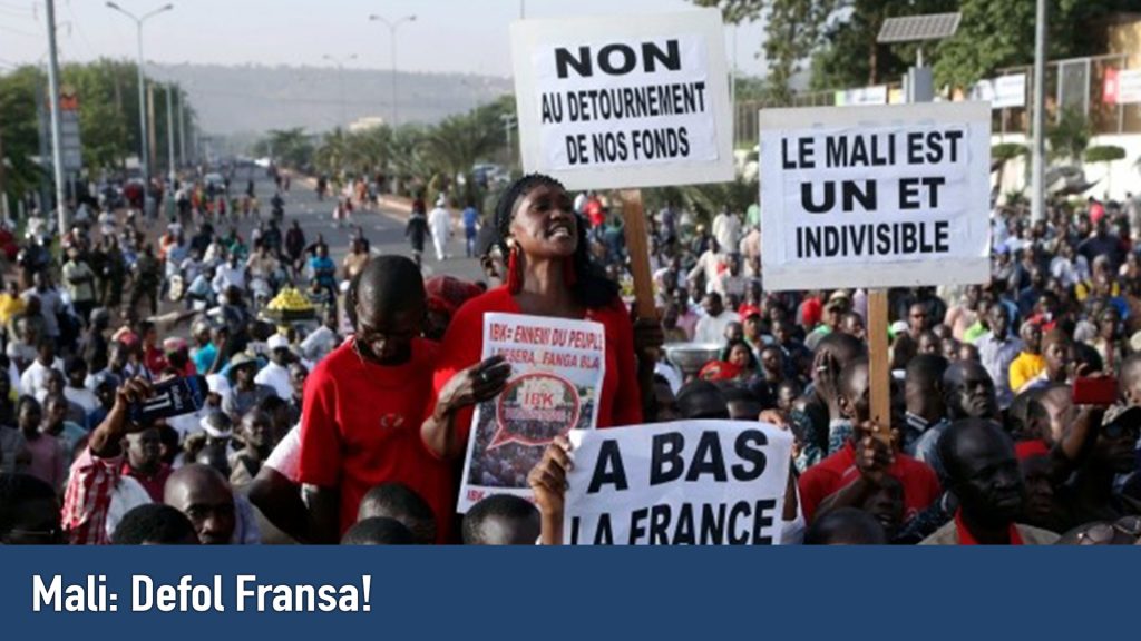 Mali: Defol Fransa!