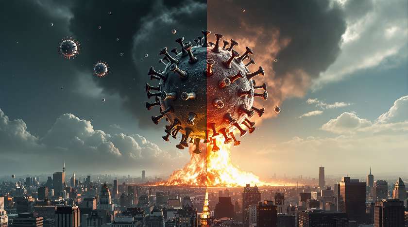 Prof. Gündoğan’dan kan donduran tespit: Coronavirüs, Çin’e Atom Bombası Atmaktan Daha Etkili