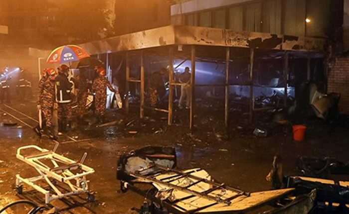 Bangladeş: Korona Karantinasında Yangın Faciası