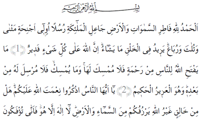 Fâtır Suresi Gönül Okumalarım-4