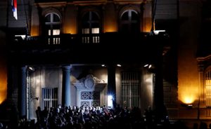 Sırbistan: Cumhurbaşkanına Karşı Protestolar