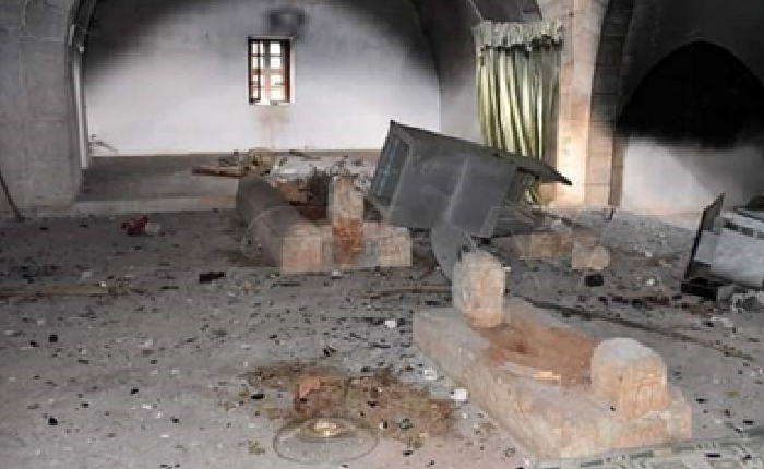 Suriye: Alevi Milisler Halife Ömer’in Türbesini Yıktılar