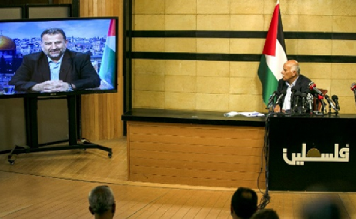 Filistinli Siyasiler İsrail Planına Karşı El Ele