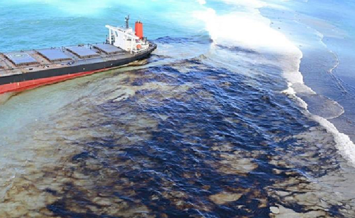 Hint Okyanusundan Petrol Temizleme Çabaları