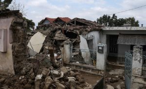 Yunan Adası Sel Felaketi Ardından