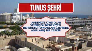 Akdeniz’e Kıyısı Olan ve Birçok Medeniyeti Bereketli Toprakları Üzerinde Ağırlamış Bir Yerdir Tunus..