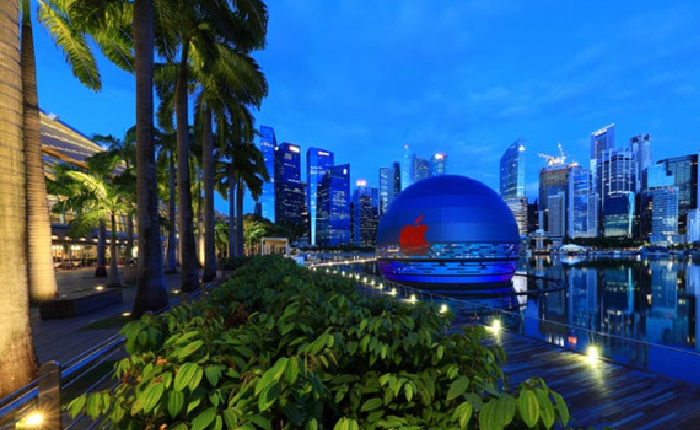 Apple Singapur’da Yüzen Mağaza Açıyor