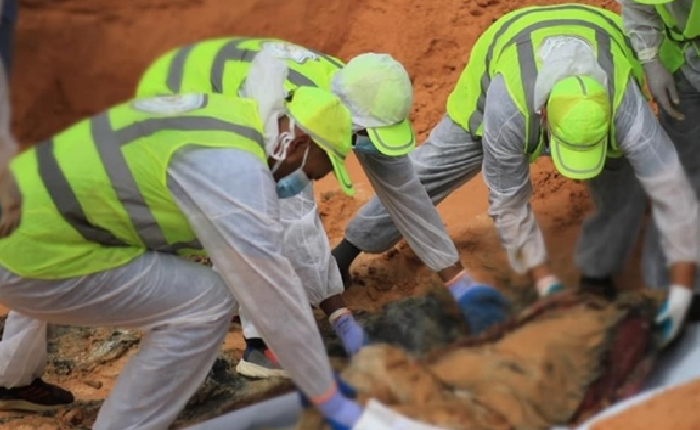 Libya Tarhuna’da Yeni Toplu Mezar Bulundu