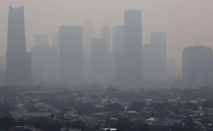 Cakarta Hava Kirliliği Yılda 5,5 Milyon Hastalık Nedeni