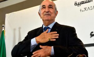 Cezayir Cumhurbaşkanı Korona Tedavisinde