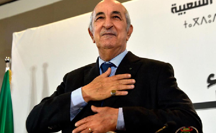 Cezayir Cumhurbaşkanı Korona Tedavisinde