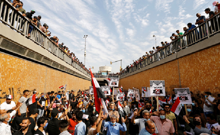 Irak Gösterileri Kaldığı Yerden Başladı
