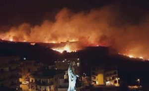 İsrail-Lübnan Sınır Bölgesi Yangınları