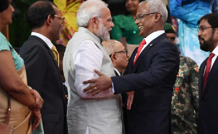 Maldivliler: Defol Hindistan Hoş Geldin Çin