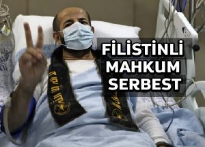 İsrail, eski Filistinli açlık grevi eylemcisini serbest bıraktı
