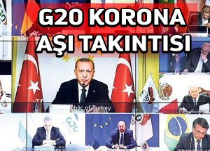 G20 liderleri, koronavirüs aşılarına adil erişim sözü veriyorlar