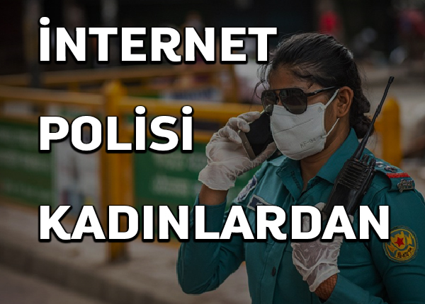 Bangladeş kadın polis ekibi online tacize karşı